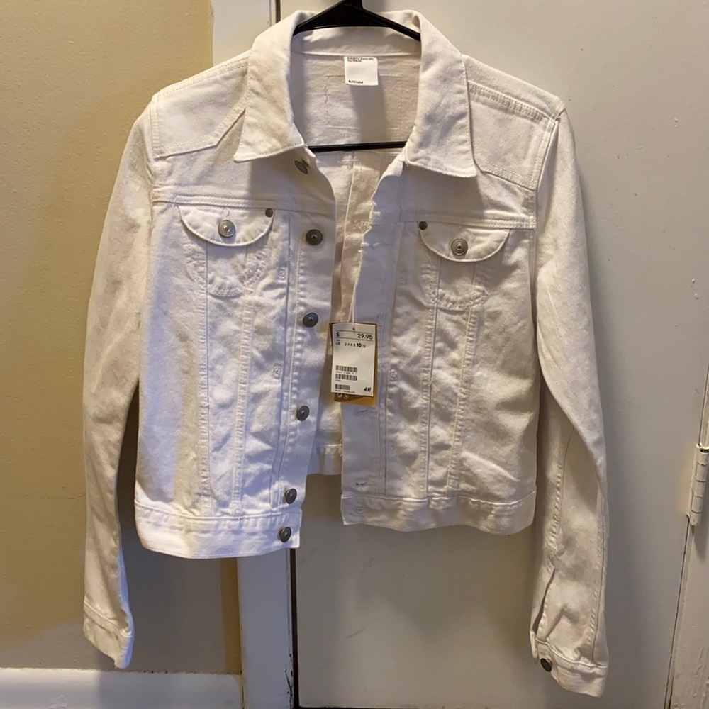 White Denim Jacket
